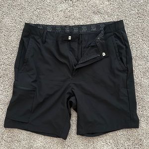 NWOT 34w black shorts